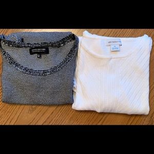 1 sweater and 1 dress tank top